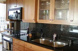 black galaxy granite